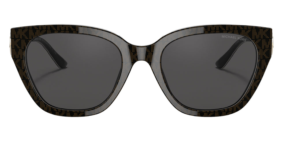 MICHAEL KORS MK2154 Lake Como 370687 54 - Brown Signature Pvc / Dark Gray Solid #id:mk2154370687_s:100100