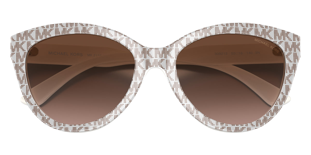 MICHAEL KORS MK2158 Makena 309213 55 - Mk Signature Pvc Vanilla / Brown Gradient #id:mk2158309213_s:100120