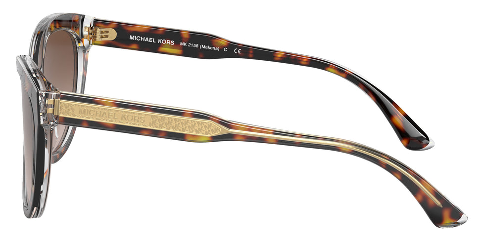 MICHAEL KORS MK2158 Makena 310213 55 - Dark Tortoise/Clear / Brown Gradient #id:mk2158310213_s:100110