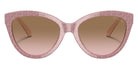 MICHAEL KORS MK2158 Makena 310511 55 - Mk Signature Pvc Ballet Pink / Brown Pink Gradient #id:mk2158310511_s:102100