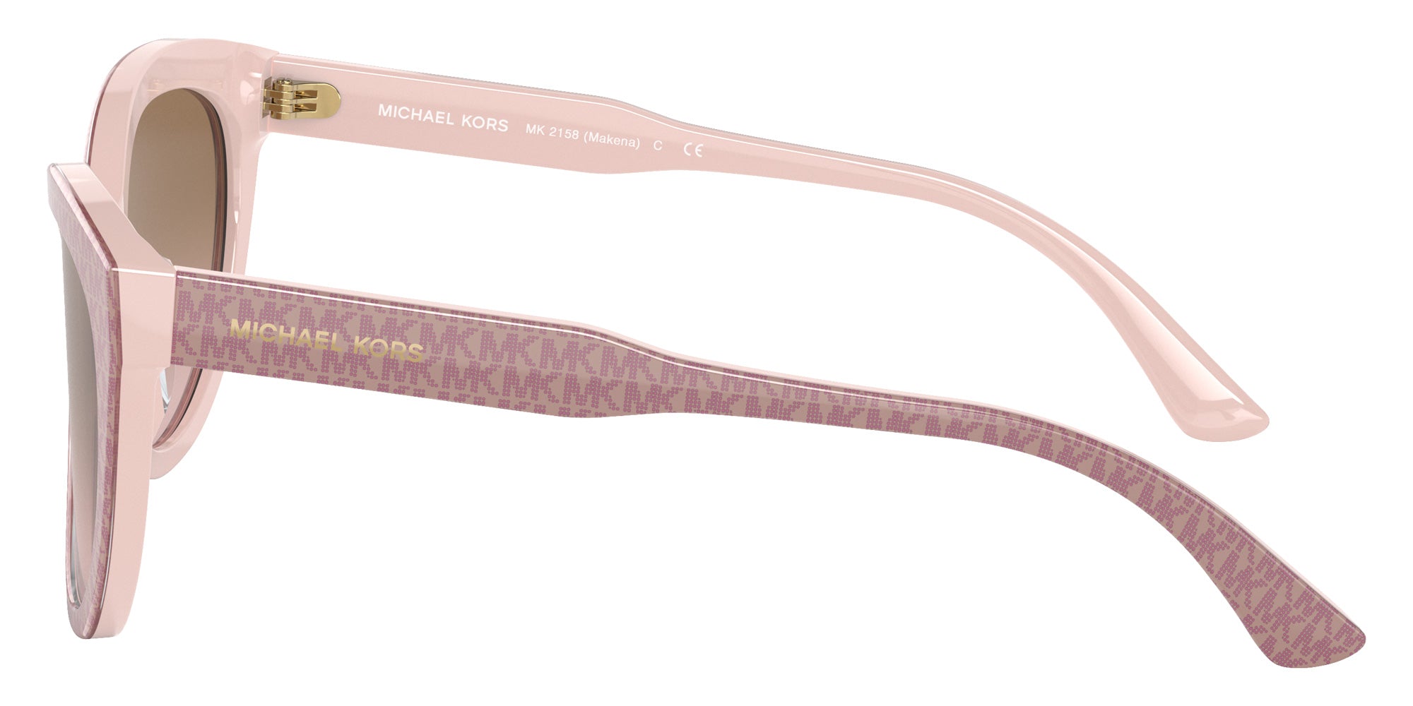 MICHAEL KORS MK2158 Makena 310511 55 - Mk Signature Pvc Ballet Pink / Brown Pink Gradient #id:mk2158310511_s:102110