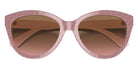 MICHAEL KORS MK2158 Makena 310511 55 - Mk Signature Pvc Ballet Pink / Brown Pink Gradient #id:mk2158310511_s:102120