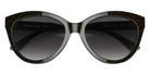 MICHAEL KORS MK2158 Makena 35658G 55 - Mk Signature Pvc Chocolate #id:mk215835658g_s:100120