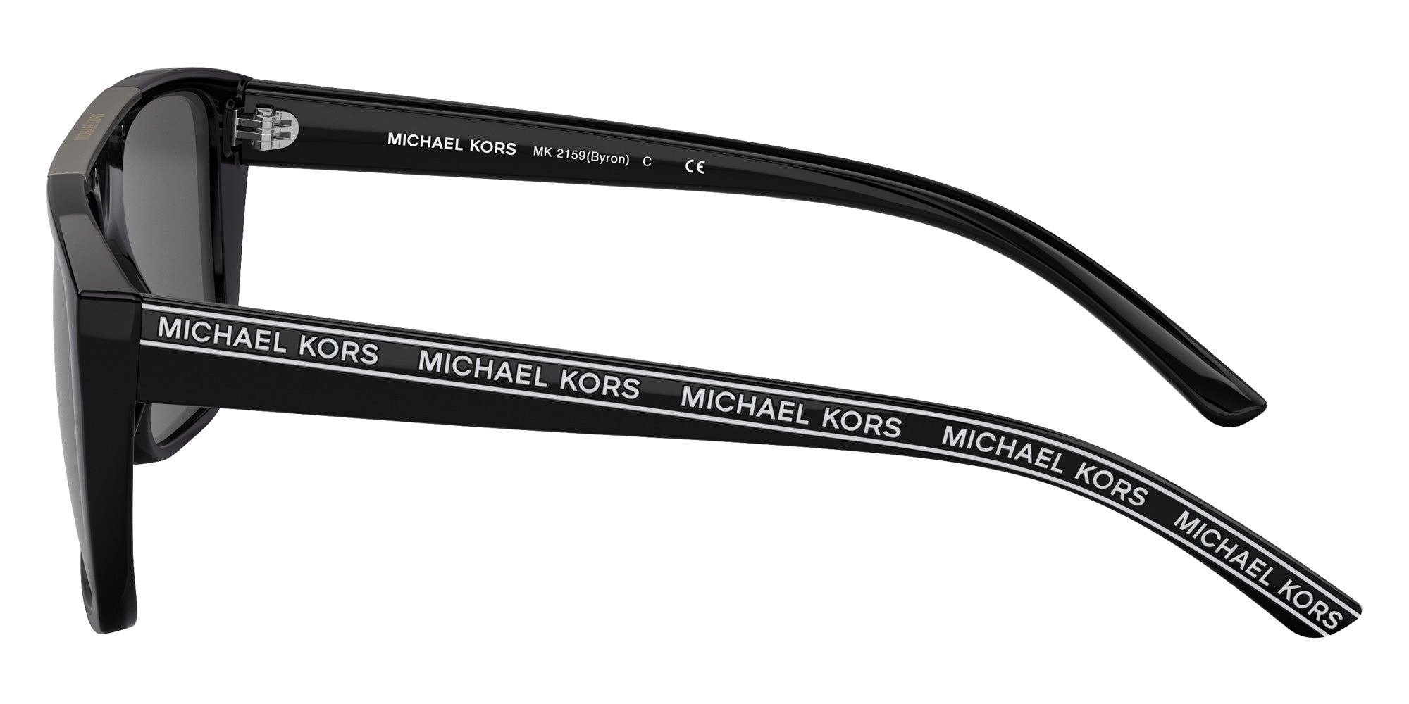MICHAEL KORS MK2159 Byron 300587 55 - Black / Dark Gray Solid #id:mk2159300587_s:100110