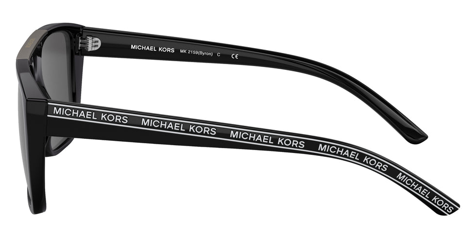 MICHAEL KORS MK2159 Byron 300587 55 - Black / Dark Gray Solid #id:mk2159300587_s:100110