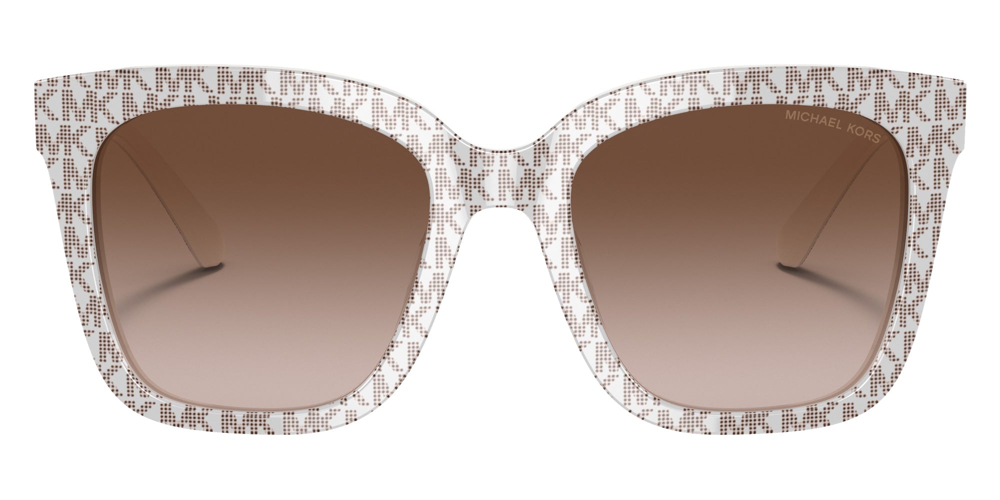 MICHAEL KORS MK2163 San Marino 310313 52 - Mk Repeat Print Vanilla / Brown Gradient #id:mk2163310313_s:100100