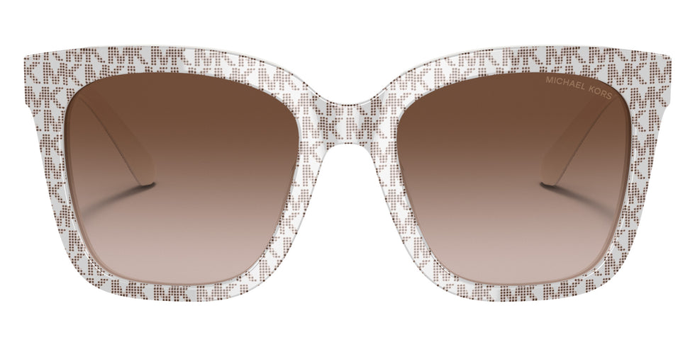 MICHAEL KORS MK2163 San Marino 310313 52 - Mk Repeat Print Vanilla / Brown Gradient #id:mk2163310313_s:100100