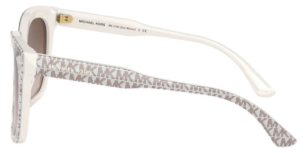 MICHAEL KORS MK2163 San Marino 310313 52 - Mk Repeat Print Vanilla / Brown Gradient #id:mk2163310313_s:100110