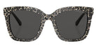 MICHAEL KORS MK2163 San Marino 391687 52 - Gray And Black Leopard / Dark Gray Solid #id:mk2163391687_s:100100