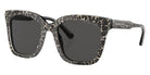 MICHAEL KORS MK2163 San Marino 391687 52 - Gray And Black Leopard / Dark Gray Solid #id:mk2163391687_s:100105