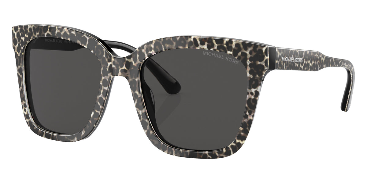 MICHAEL KORS MK2163 San Marino 391687 52 - Gray And Black Leopard / Dark Gray Solid #id:mk2163391687_s:100105