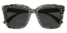 MICHAEL KORS MK2163 San Marino 391687 52 - Gray And Black Leopard / Dark Gray Solid #id:mk2163391687_s:100120