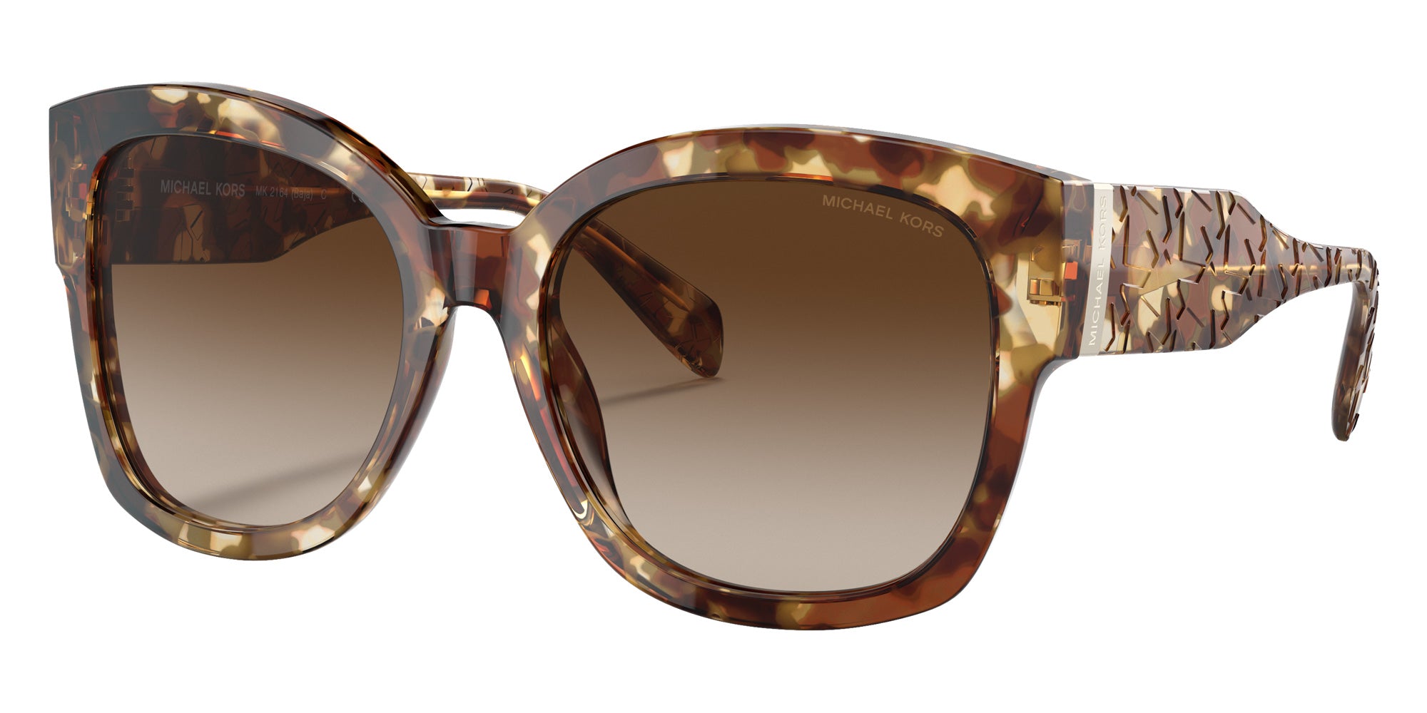 MICHAEL KORS MK2164 Baja 302813 56 - Jet Set Tortoise / Brown Gradient #id:mk2164302813_s:100105