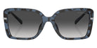 MICHAEL KORS MK2174U Castellina 33338G 55 - Blue Tortoise / Dark Gray Gradient #id:mk2174u33338g_s:100100