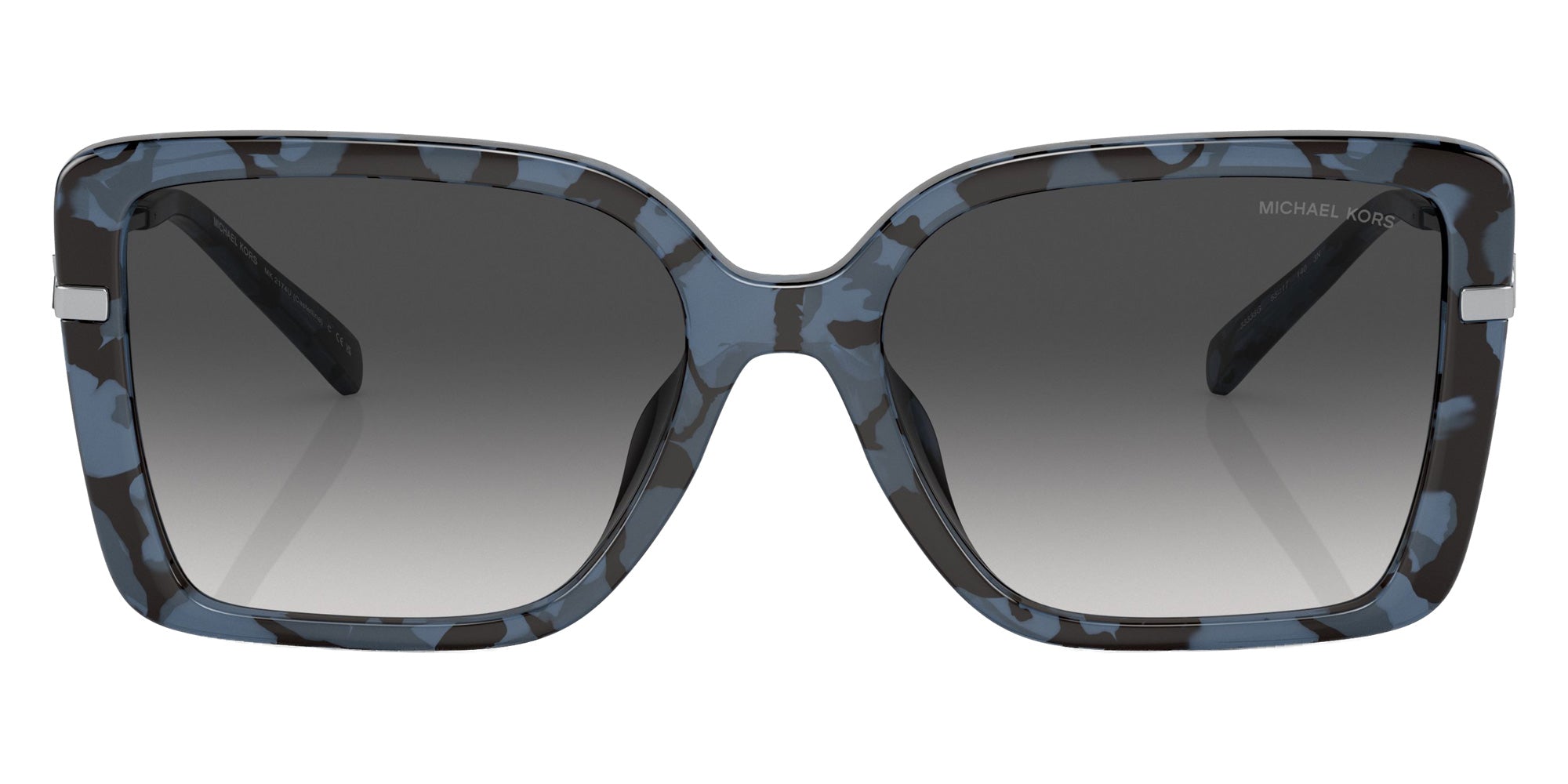 MICHAEL KORS MK2174U Castellina 33338G 55 - Blue Tortoise / Dark Gray Gradient #id:mk2174u33338g_s:100100