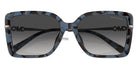 MICHAEL KORS MK2174U Castellina 33338G 55 - Blue Tortoise / Dark Gray Gradient #id:mk2174u33338g_s:100120