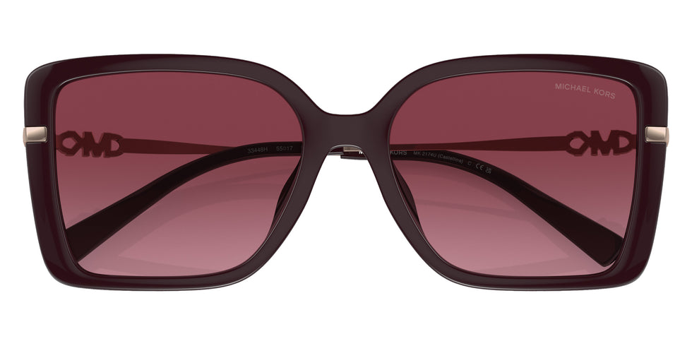 MICHAEL KORS MK2174U Castellina 33448H 55 - Cordovan / Cordovan Gradient #id:mk2174u33448h_s:100120