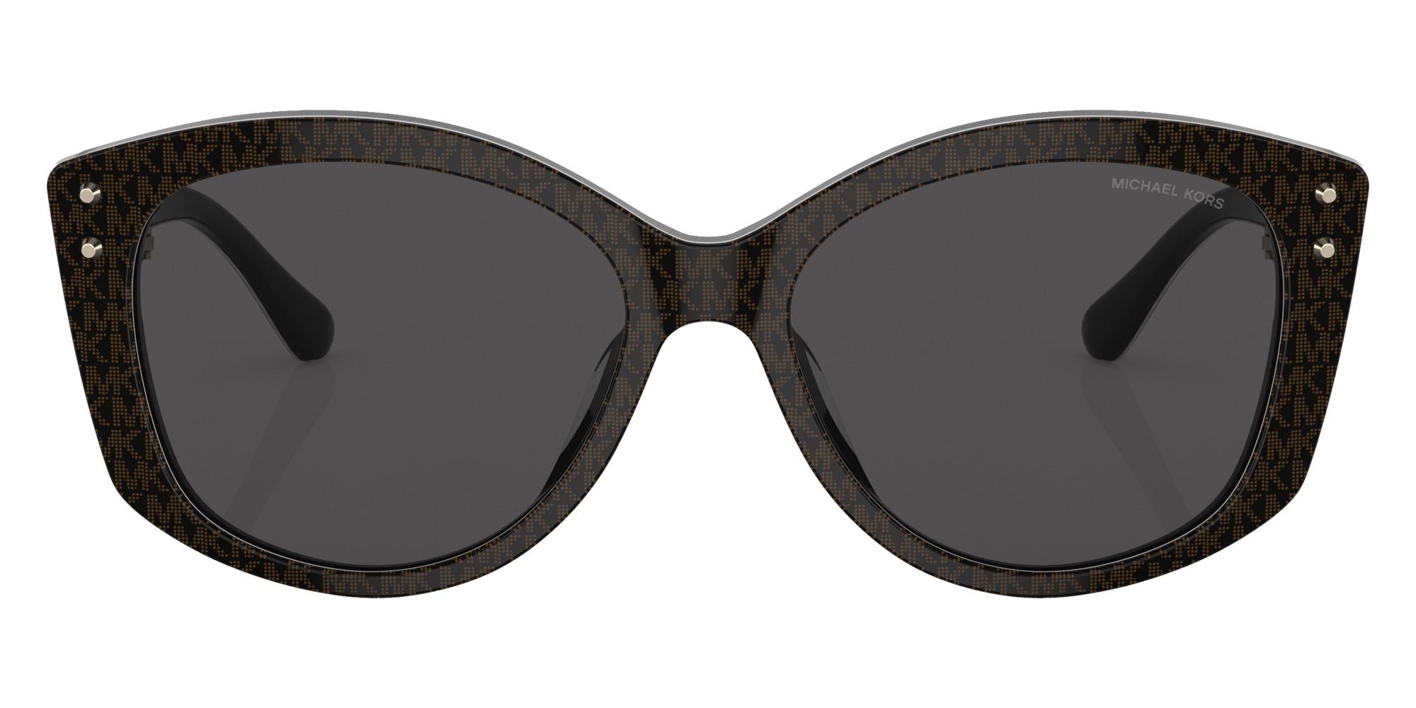 MICHAEL KORS MK2175U Charleston 350087 54 - Mk Signature Pvc Chocolate / Dark Gray Solid #id:mk2175u350087_s:100100