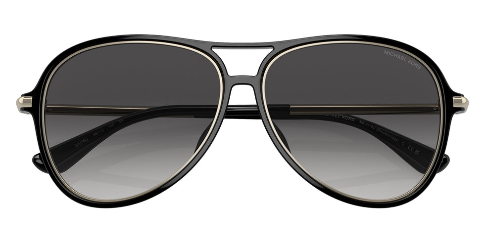 MICHAEL KORS MK2176U Breckenridge 30058G 58 - Black / Dark Gray Gradient #id:mk2176u30058g_s:100120