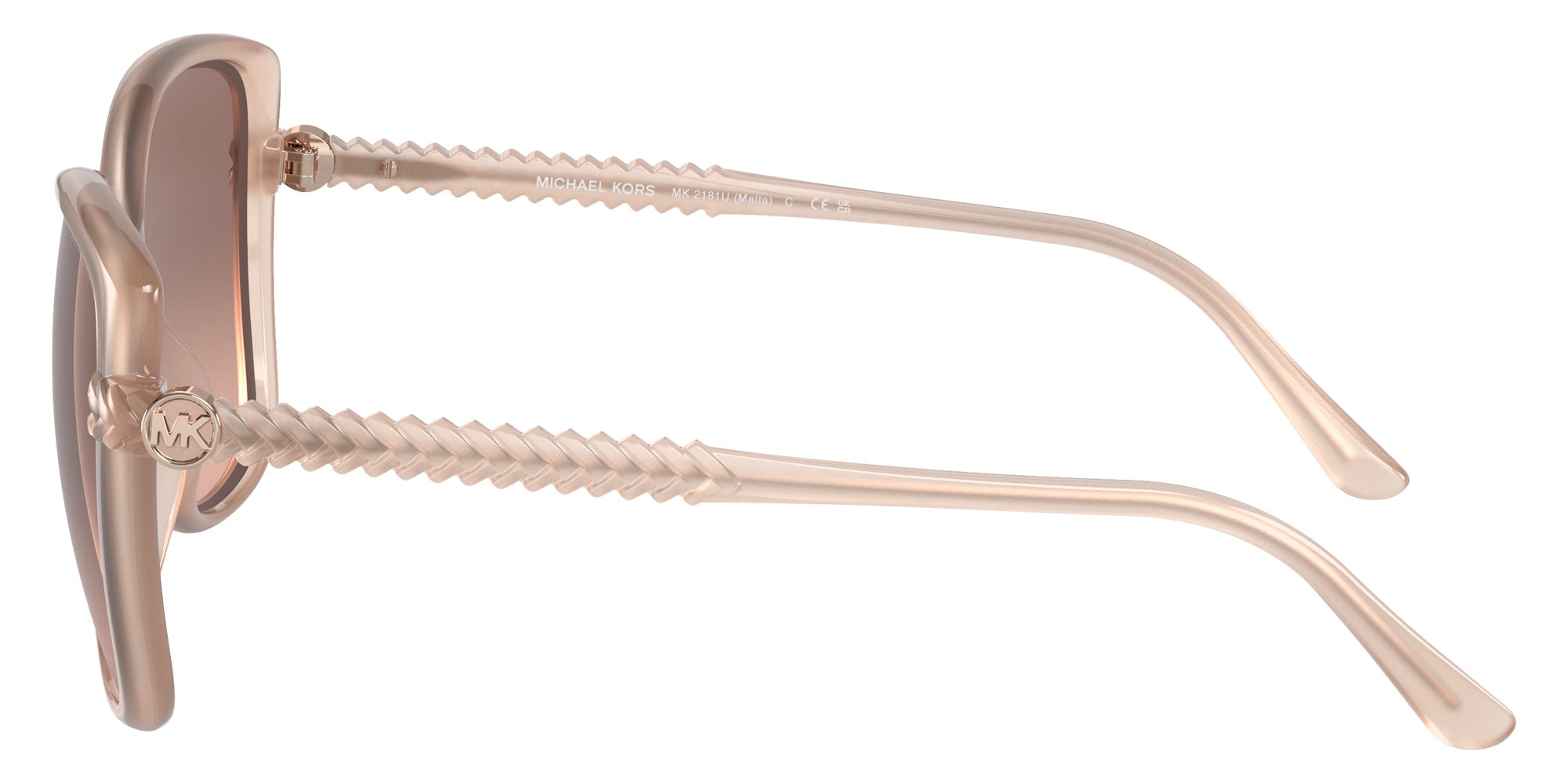 MICHAEL KORS MK2181U Malta 344913 57 - Milky Pink / Brown Pink Gradient #id:mk2181u344913_s:100110