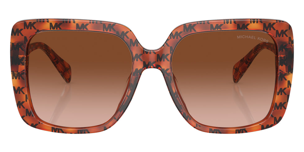 MICHAEL KORS MK2183U Mallorca 35553B 55 - Amber Mk Heritage / Brown Gradient #id:mk2183u35553b_s:100100