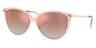 MICHAEL KORS MK2184U Dupont 32556F 56 - Pink To Clear / Rose Gold Gradient Mirrored #id:mk2184u32556f_s:102105