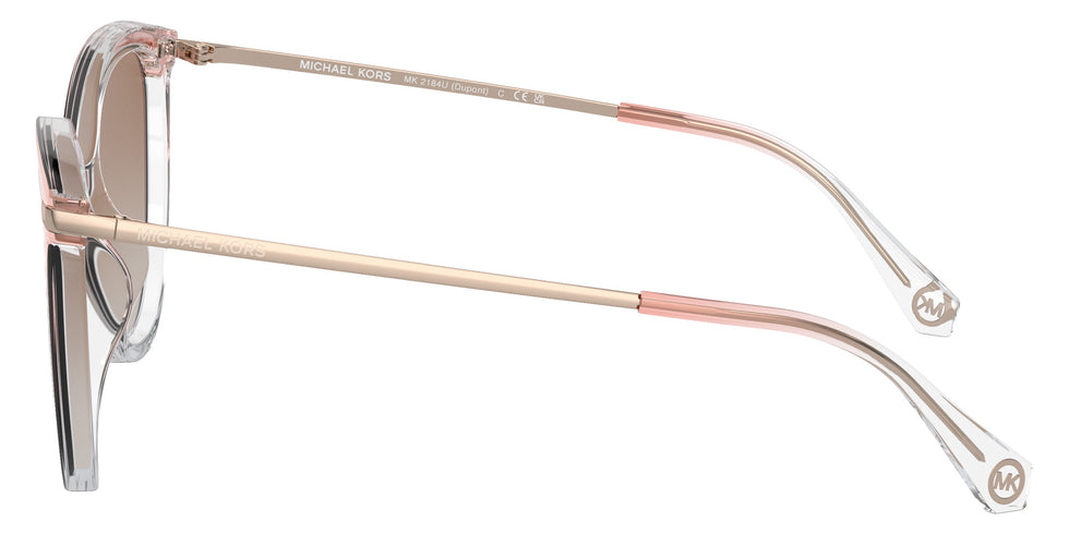 MICHAEL KORS MK2184U Dupont 32556F 56 - Pink To Clear / Rose Gold Gradient Mirrored #id:mk2184u32556f_s:102110