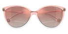 MICHAEL KORS MK2184U Dupont 32556F 56 - Pink To Clear / Rose Gold Gradient Mirrored #id:mk2184u32556f_s:102120