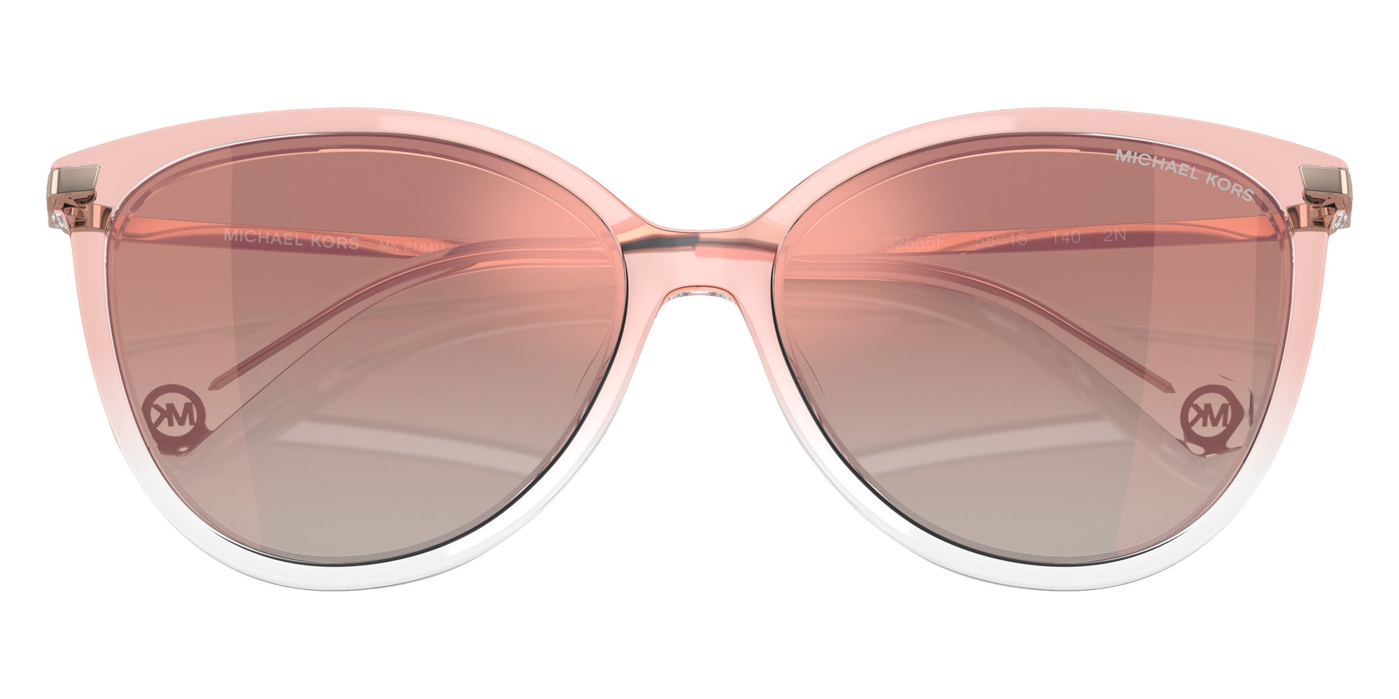 MICHAEL KORS MK2184U Dupont 32556F 56 - Pink To Clear / Rose Gold Gradient Mirrored #id:mk2184u32556f_s:102120