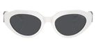 MICHAEL KORS MK2192 Empire Oval 310087 53 - Optic White / Gray Solid #id:mk2192310087_s:100100