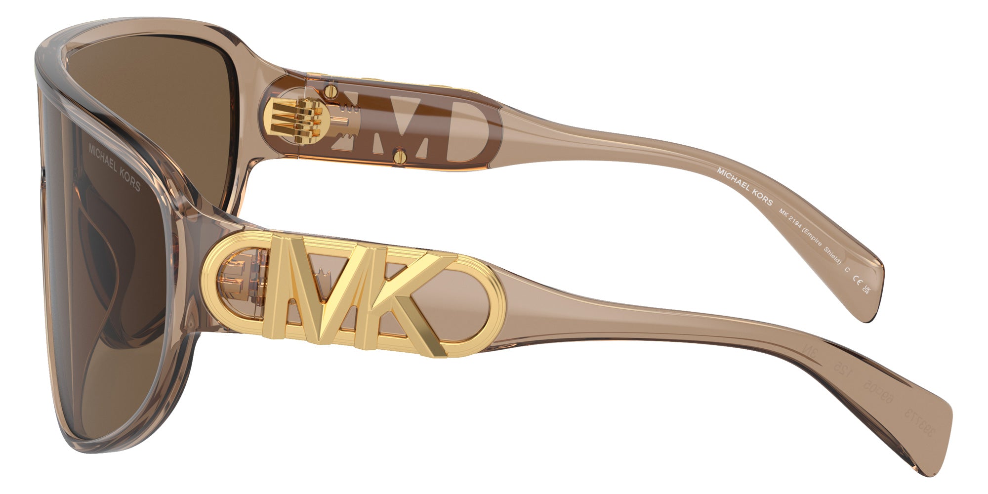 MICHAEL KORS MK2194 Empire Shield 393773 69 - Brown Transparent / Dark Brown #id:mk2194393773_s:100110