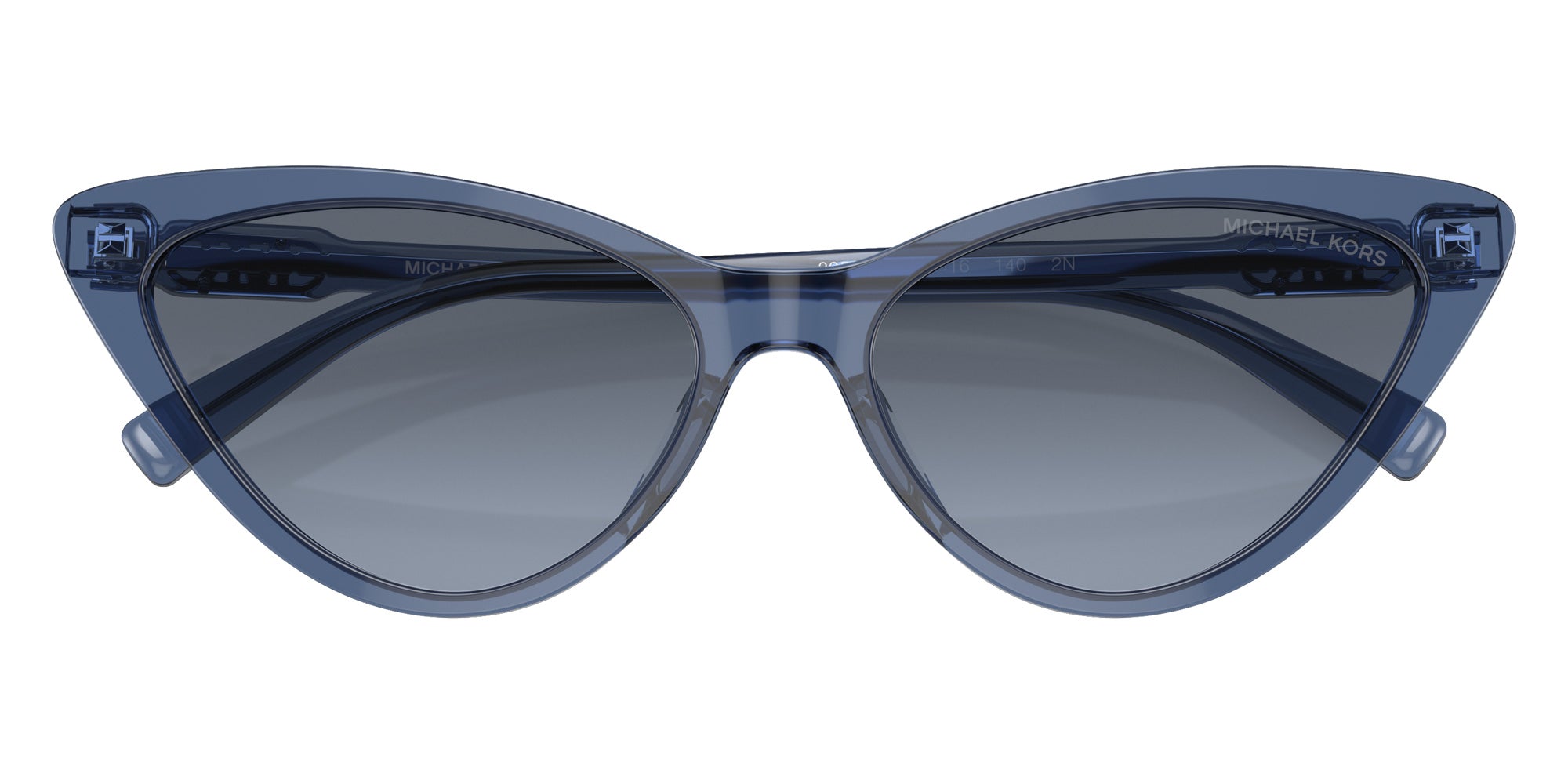MICHAEL KORS MK2195U Harbour Island 39568F 56 - Blue Transparent / Blue Gradient #id:mk2195u39568f_s:100120