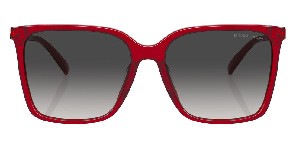 MICHAEL KORS MK2197F Canberra 39558G 58 - Red Transparent / Dark Gray Gradient #id:mk2197f39558g_s:100100