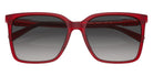 MICHAEL KORS MK2197F Canberra 39558G 58 - Red Transparent / Dark Gray Gradient #id:mk2197f39558g_s:100120