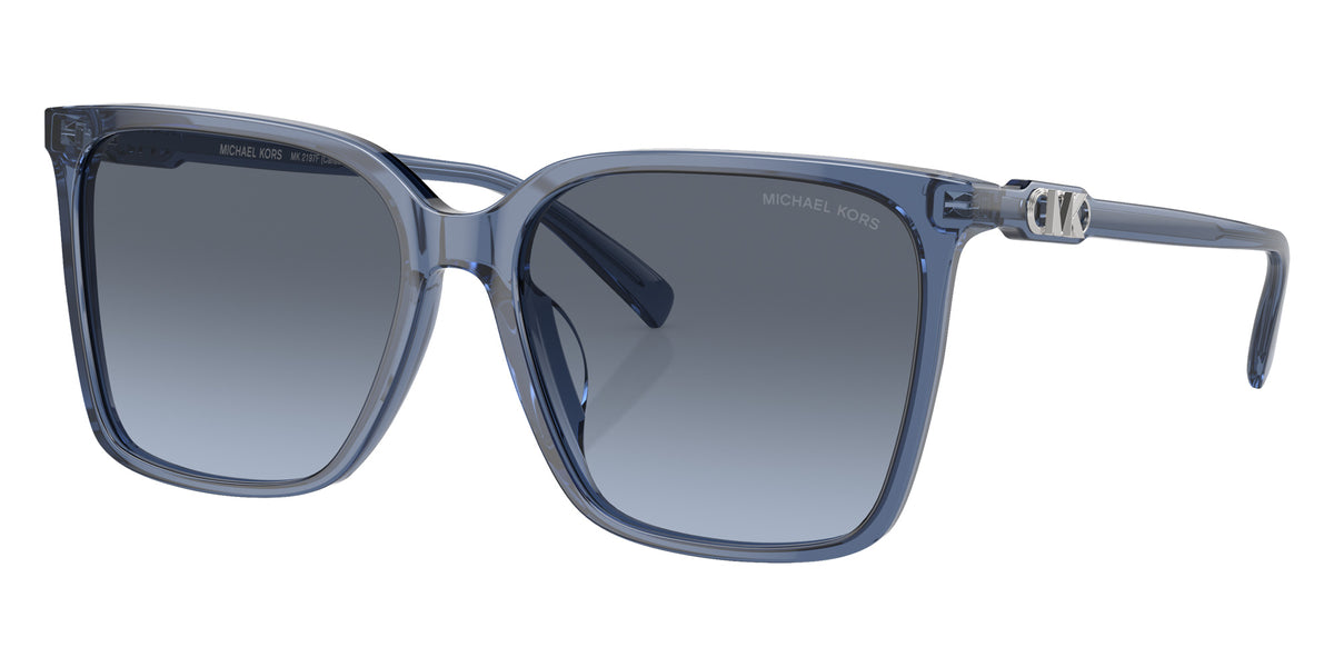 MICHAEL KORS MK2197F Canberra 39568F 58 - Blue Transparent / Dark Gray Gradient #id:mk2197f39568f_s:100105