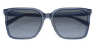 MICHAEL KORS MK2197F Canberra 39568F 58 - Blue Transparent / Dark Gray Gradient #id:mk2197f39568f_s:100120