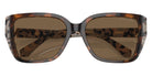 MICHAEL KORS MK2199 Acadia 395173 55 - Bi Layer Dark/Cream Tortoise / Brown Solid #id:mk2199395173_s:102120