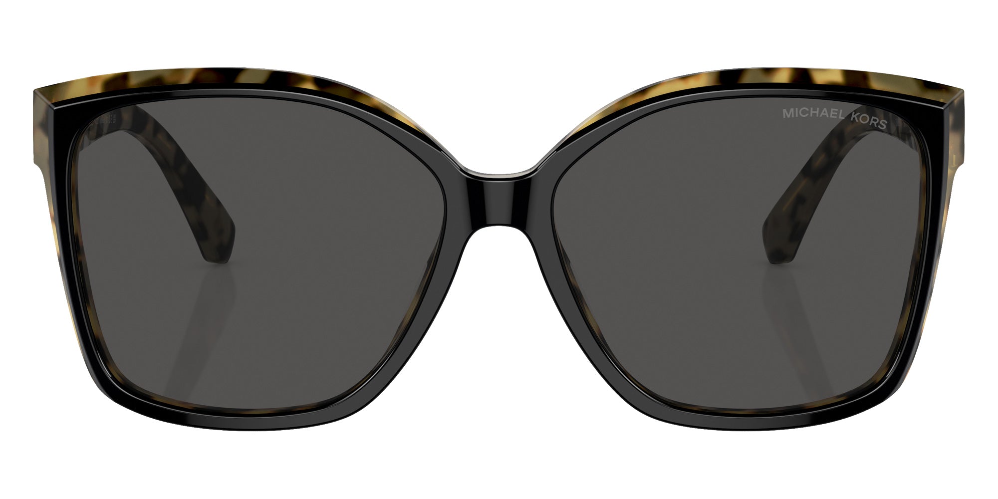 MICHAEL KORS MK2201 Malia 395087 58 - Black/Amber Tortoise / Dark Gray Solid #id:mk2201395087_s:102100