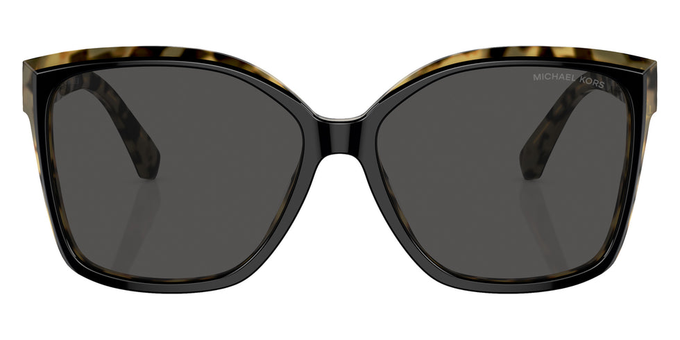 MICHAEL KORS MK2201 Malia 395087 58 - Black/Amber Tortoise / Dark Gray Solid #id:mk2201395087_s:102100