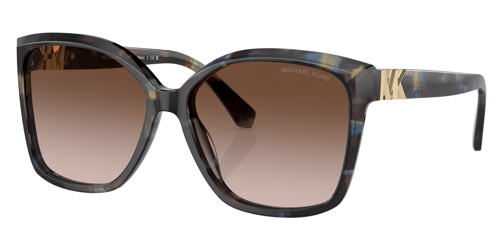 MICHAEL KORS MK2201 Malia 395213 58 - Bright Blue Tortoise / Brown Gradient #id:mk2201395213_s:104105