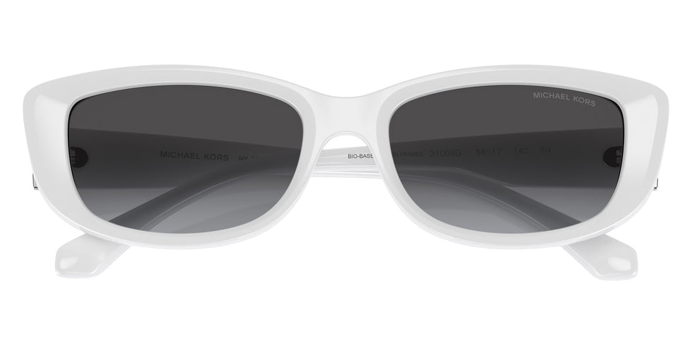 MICHAEL KORS MK2210U Asheville 31008G 54 - Optic White / Dark Gray Gradient #id:mk2210u31008g_s:100120