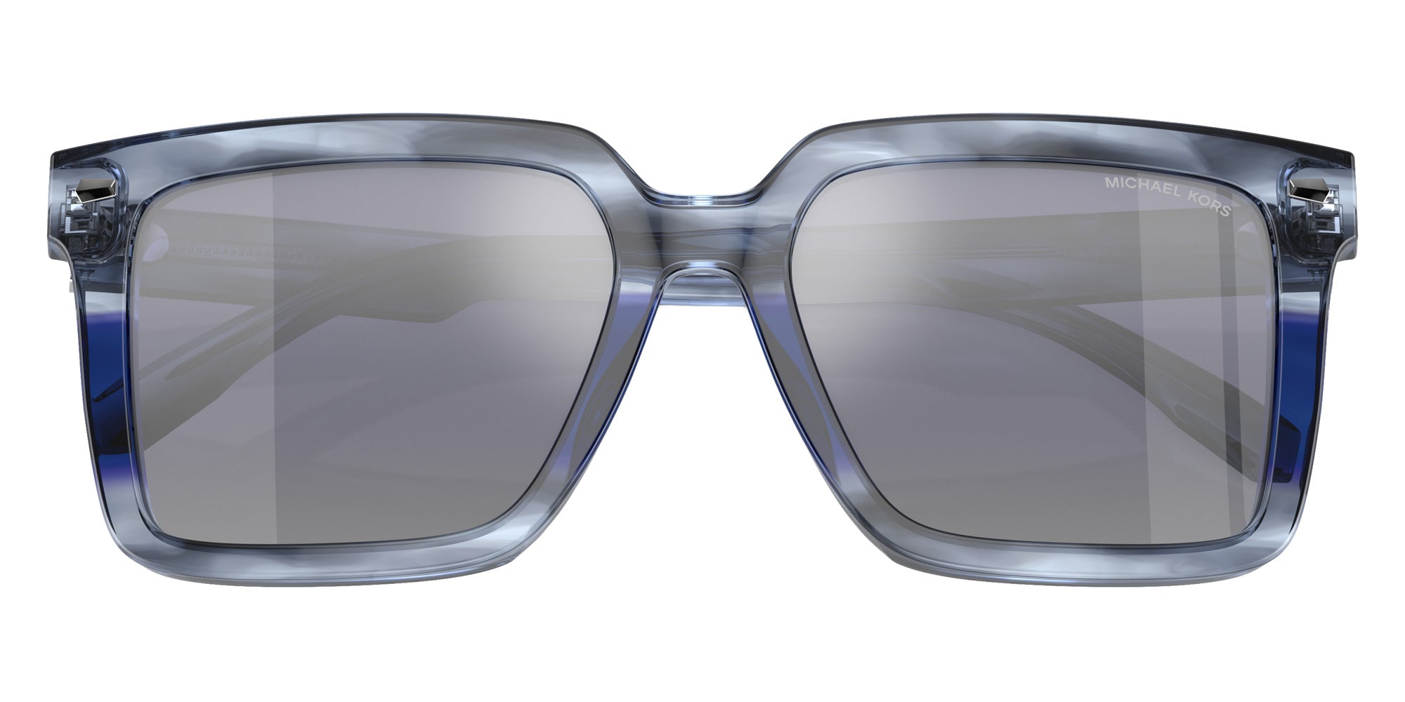 MICHAEL KORS MK2217U Abruzzo 39796I 55 - Blue Horn / Blue Mirrored Gradient #id:mk2217u39796i_s:100120