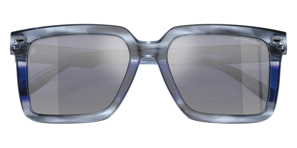 MICHAEL KORS MK2217U Abruzzo 39796I 55 - Blue Horn / Blue Mirrored Gradient #id:mk2217u39796i_s:100120
