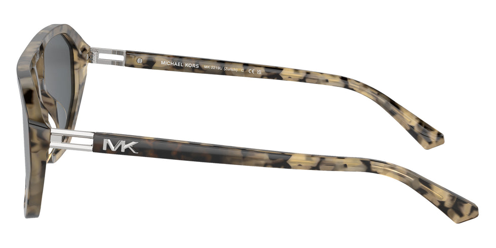 MICHAEL KORS MK2219U Zurich 394287 57 - Black Gray Gradient Tortoise #id:mk2219u394287_s:100110