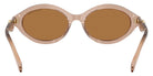 MICHAEL KORS MK2257U Carlazzo 34016H 55 - Transparent Tan / Gold Mirrored #id:mk2257u34016h_s:100115
