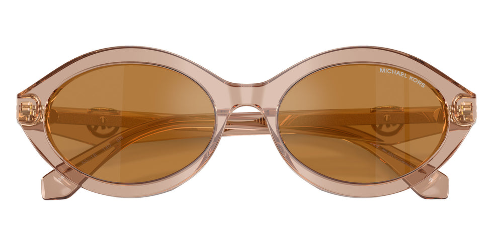 MICHAEL KORS MK2257U Carlazzo 34016H 55 - Transparent Tan / Gold Mirrored #id:mk2257u34016h_s:100120