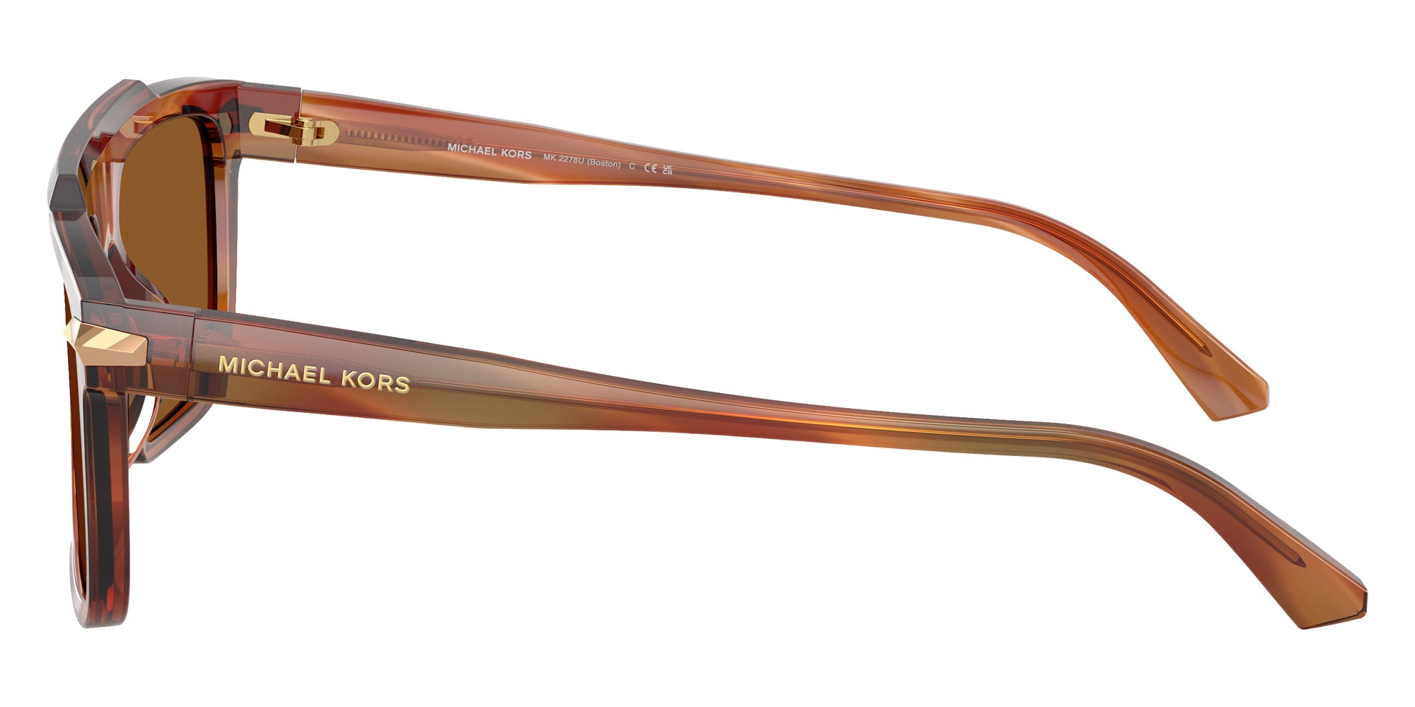 MICHAEL KORS MK2278U Boston 403973 57 - Brown Horn #id:mk2278u403973_s:100110