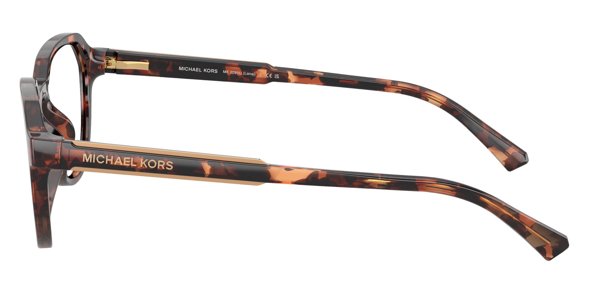 MICHAEL KORS MK2280U Lanai Irregular Sunglasses | EyeOns.com