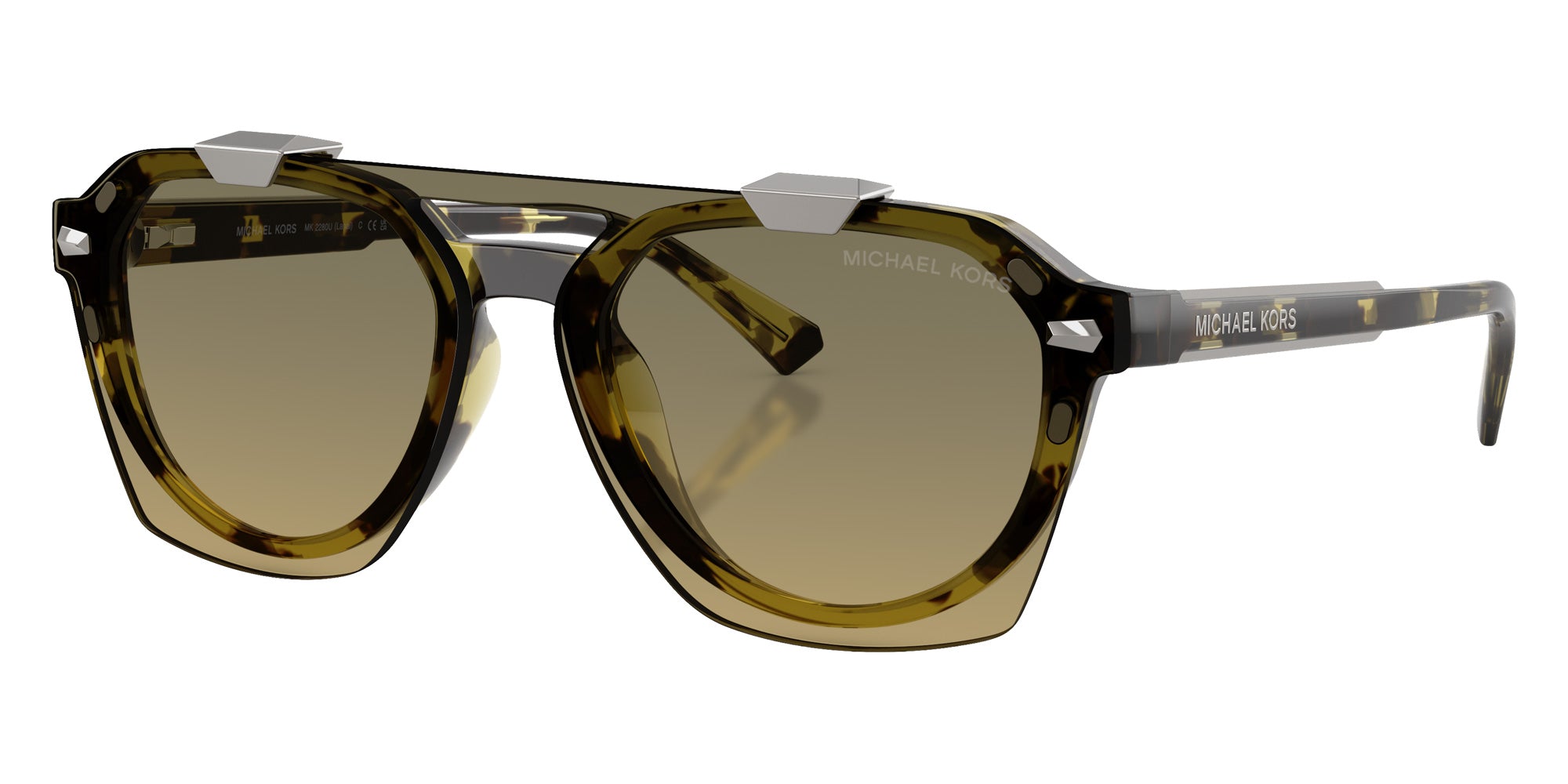 MICHAEL KORS MK2280U Lanai Irregular Sunglasses | EyeOns.com