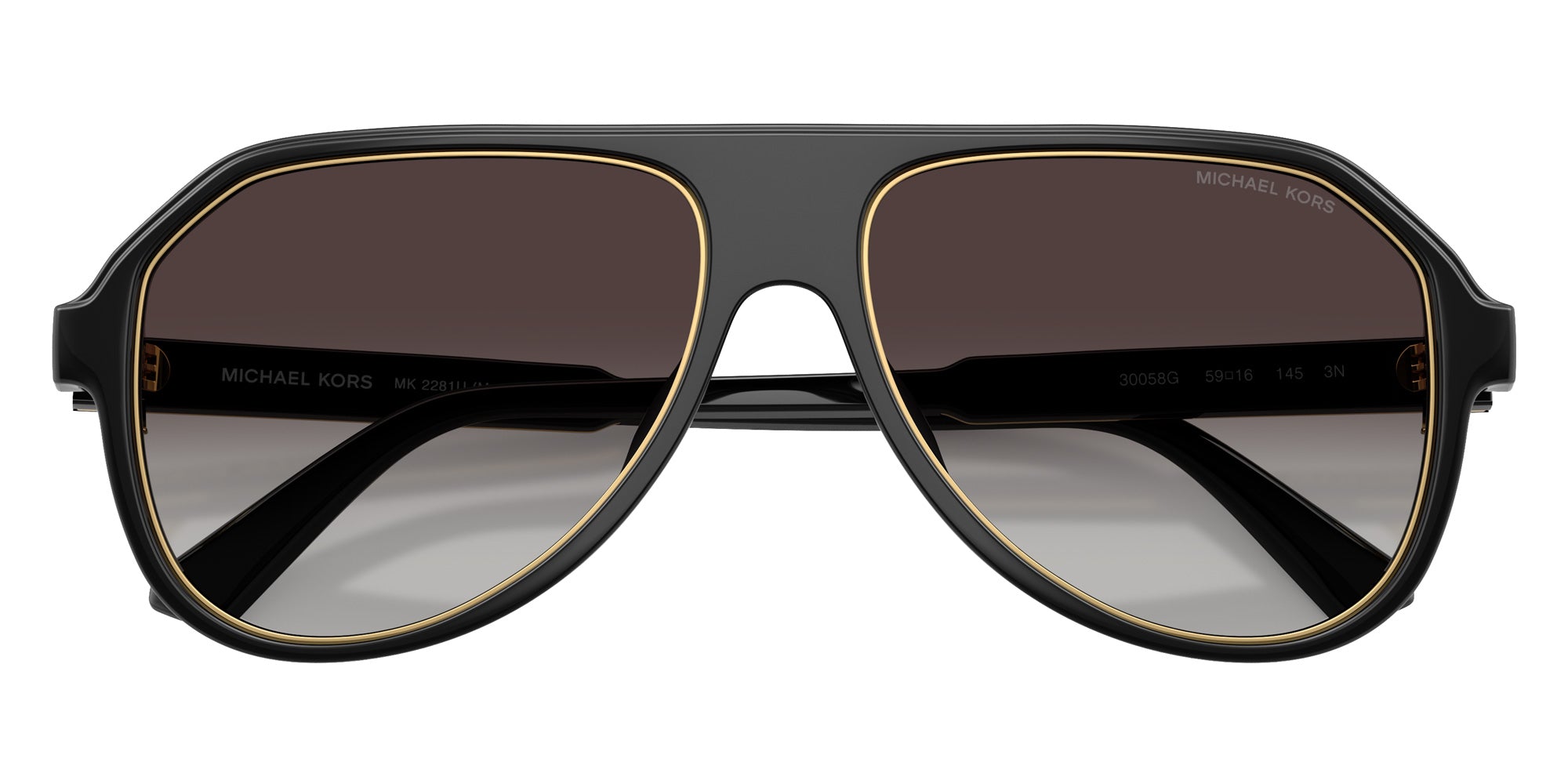 MICHAEL KORS MK2281U Molokai 30058G 59 - Black #id:mk2281u30058g_s:100120